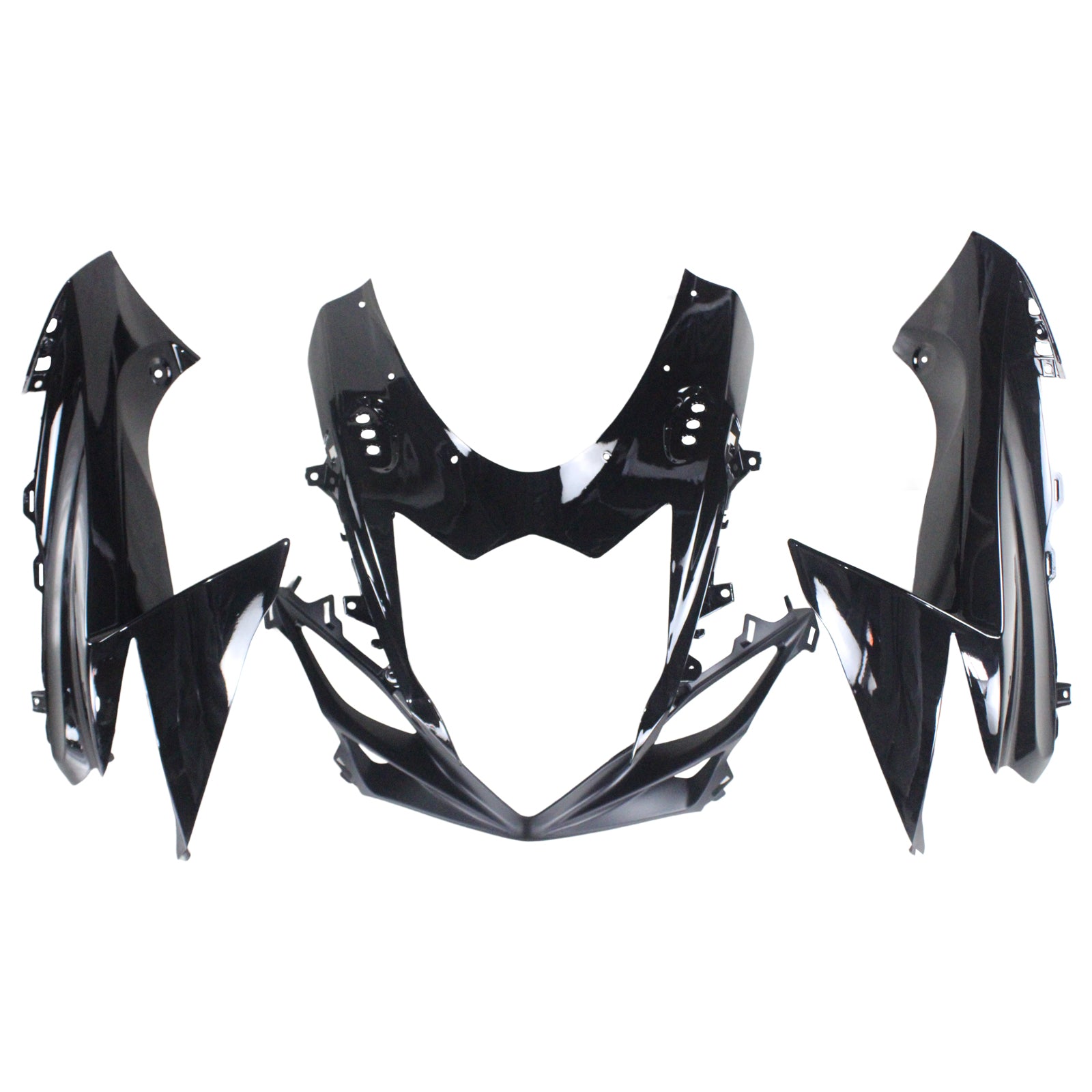 Amotopart Suzuki 2011–2026 GSXR 600/750 schwarzes Verkleidungsset