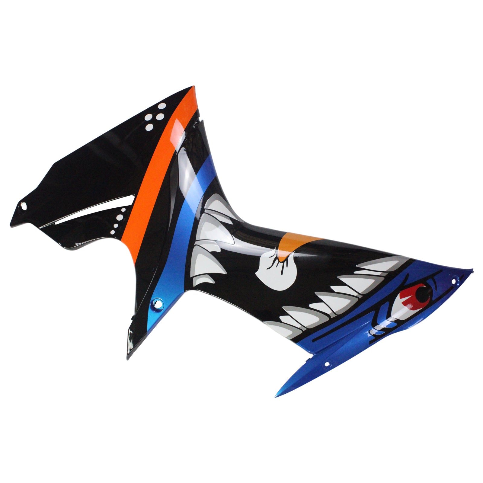 Amotopart Suzuki 2011-2024 GSXR 600/750 Cartoon Shark Fairing Kit