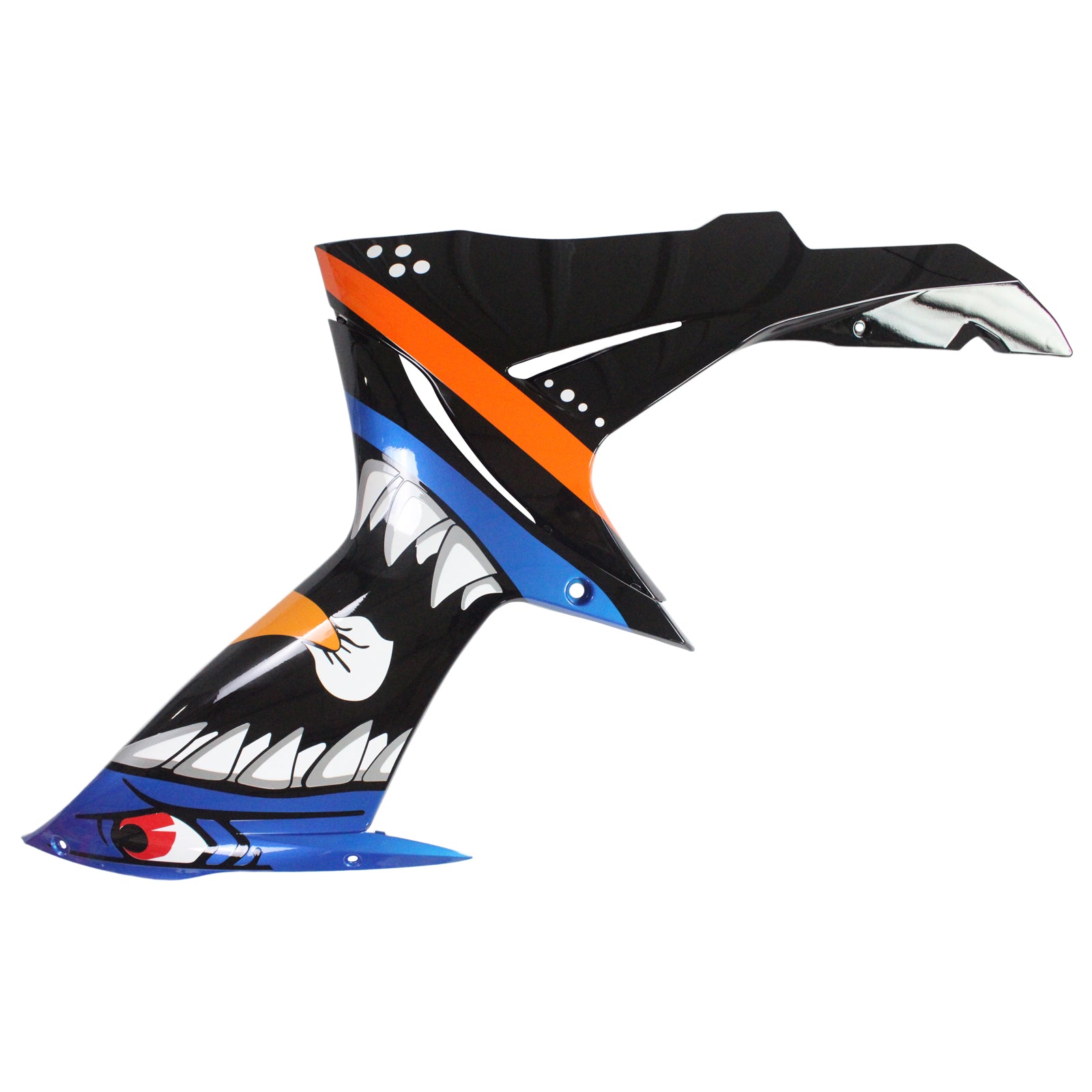 Amotopart Suzuki 2011-2024 GSXR 600/750 Cartoon Shark Fairing Kit