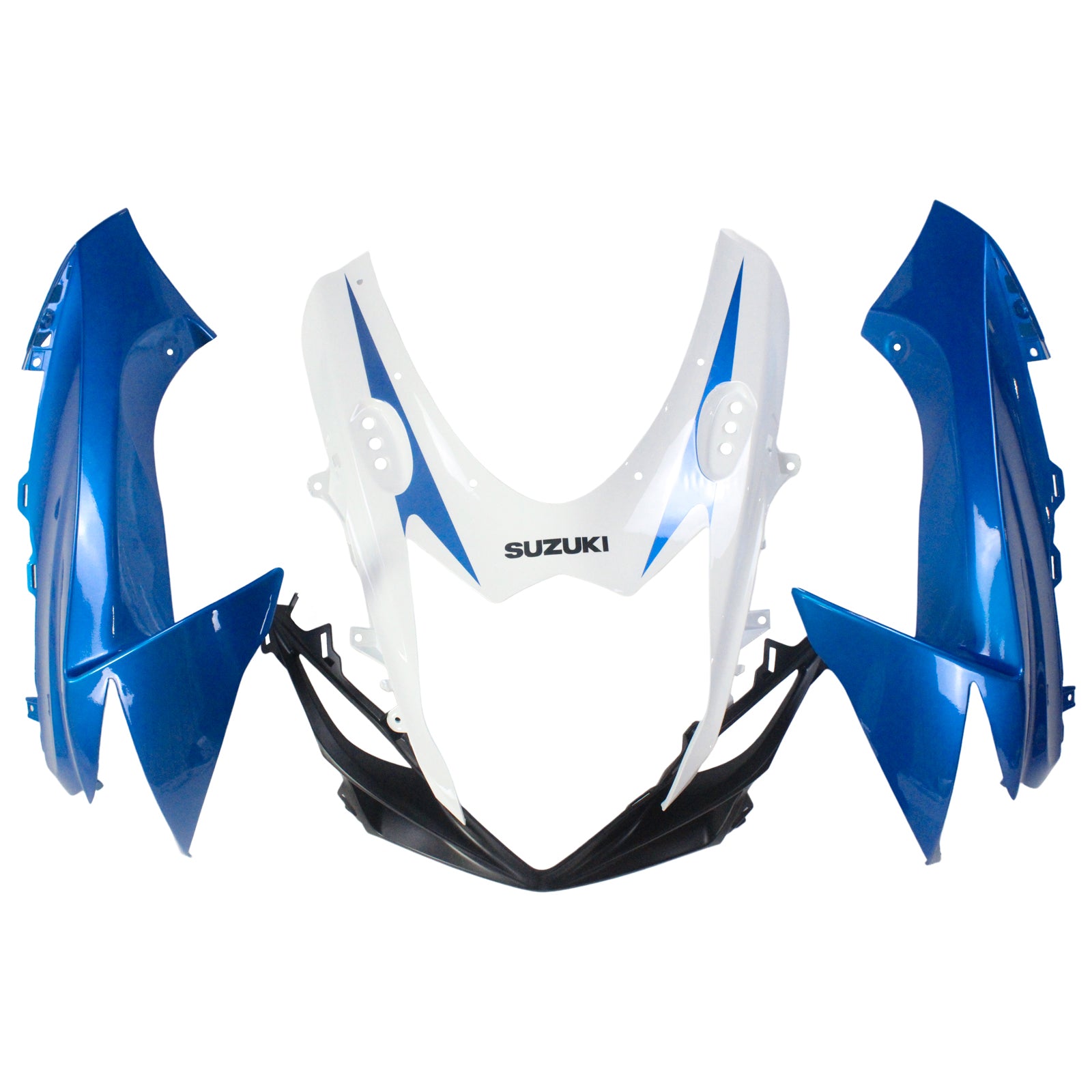 Amotopart Suzuki 2011-2024 GSXR 600/750 Blue White Fairing Kit