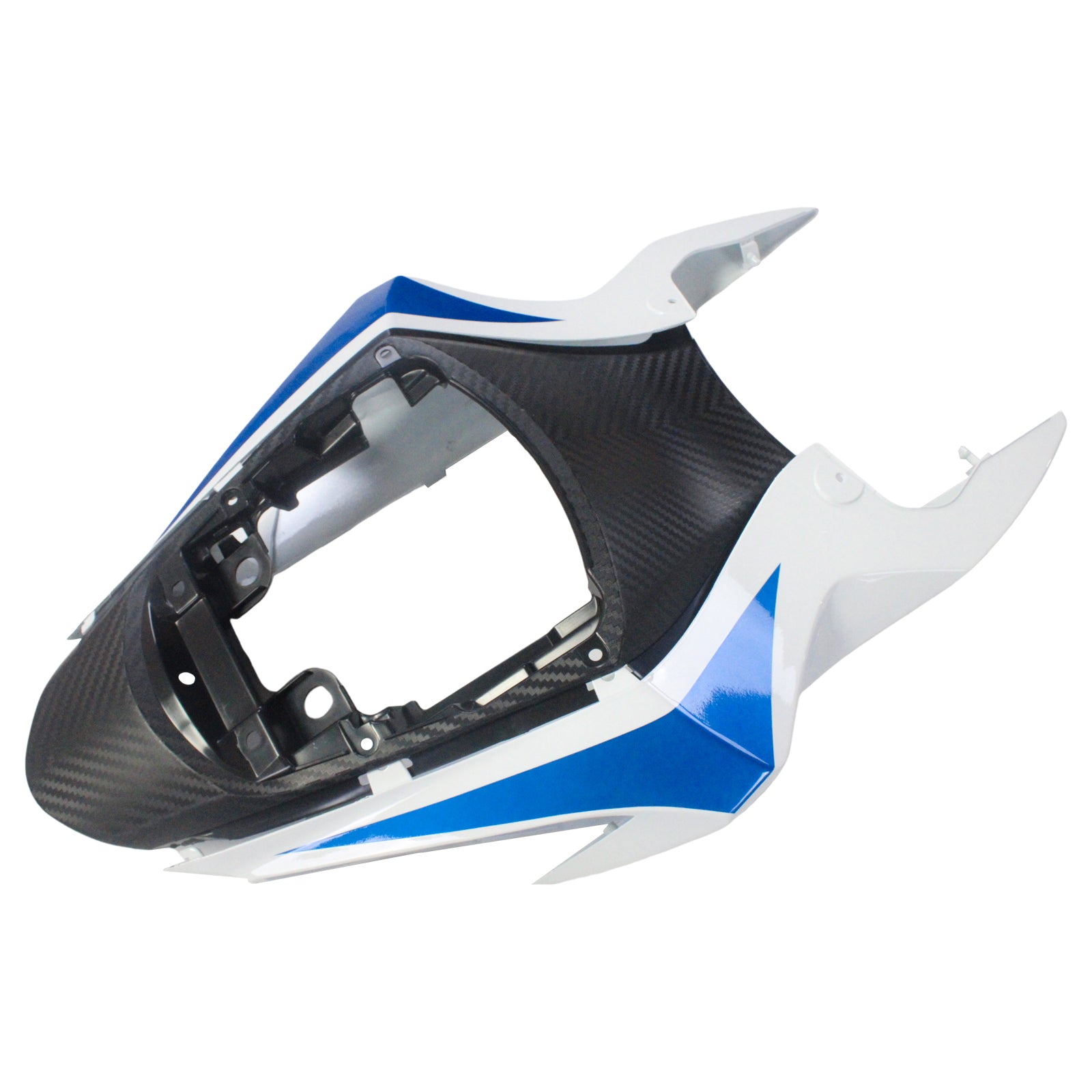 Amotopart スズキ 2011-2024 GSXR 600/750 ブルー ホワイト フェアリング キット