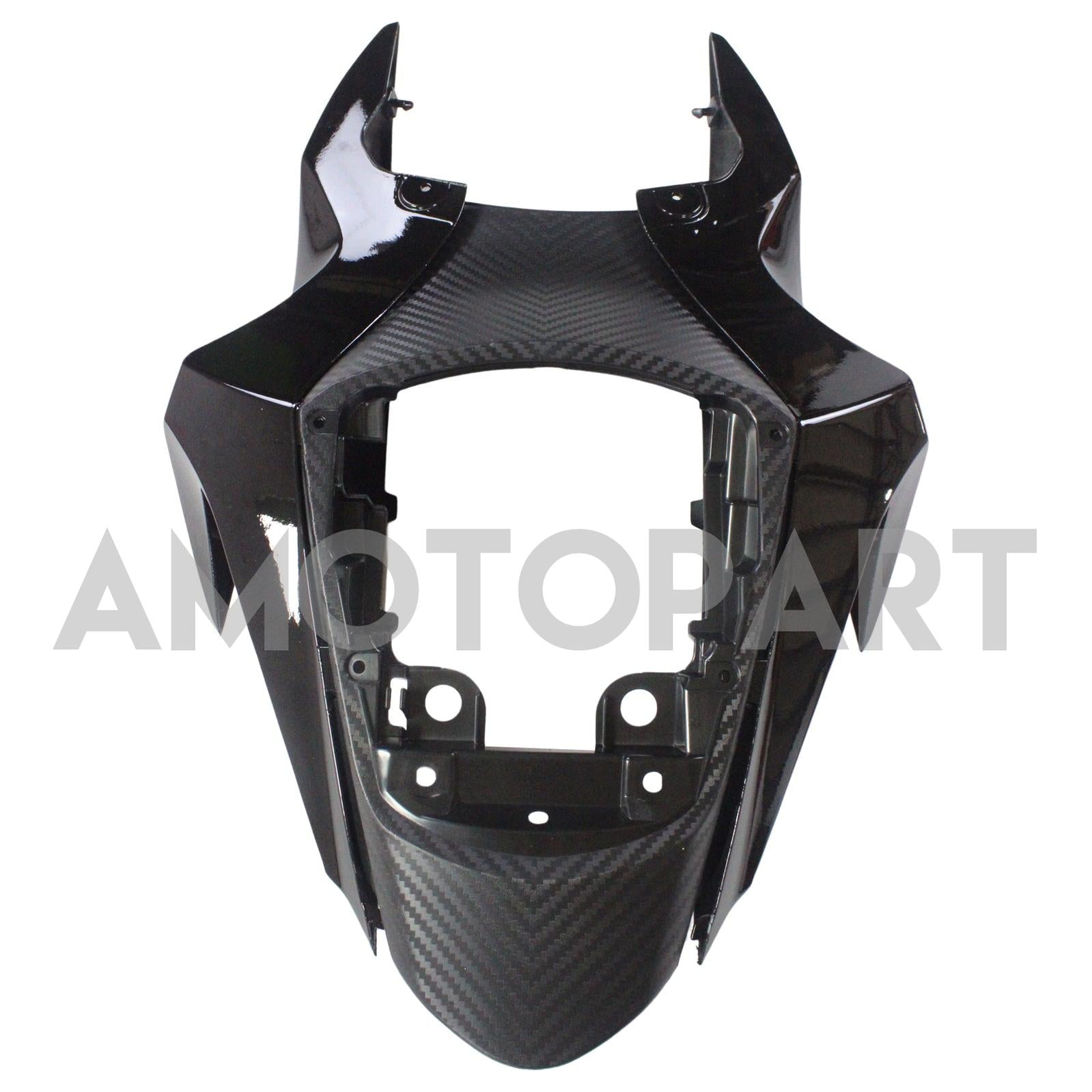 Amotopart Suzuki 2011-2025 GSXR 600/750 Black With Red Line Fairing Kit
