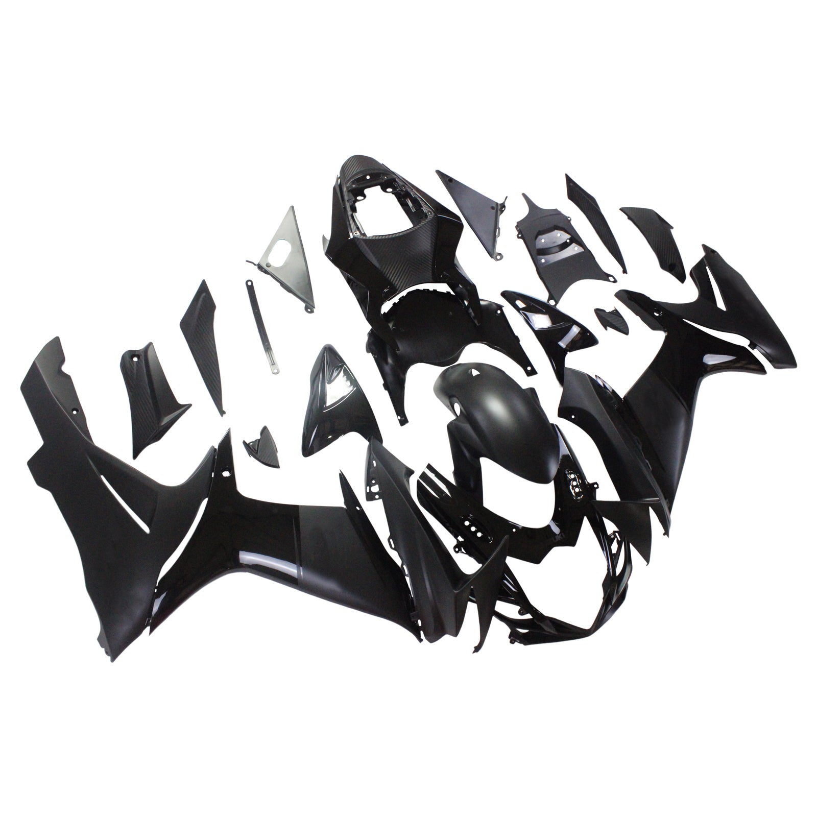 Amotopart Suzuki 2011-2025 GSXR 600/750 Kit de carénage noir