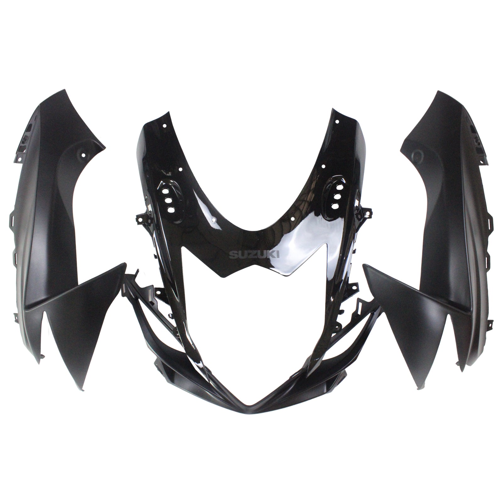 Amotopart Suzuki 2011-2024 GSXR 600/750 All Black Fairing Kit