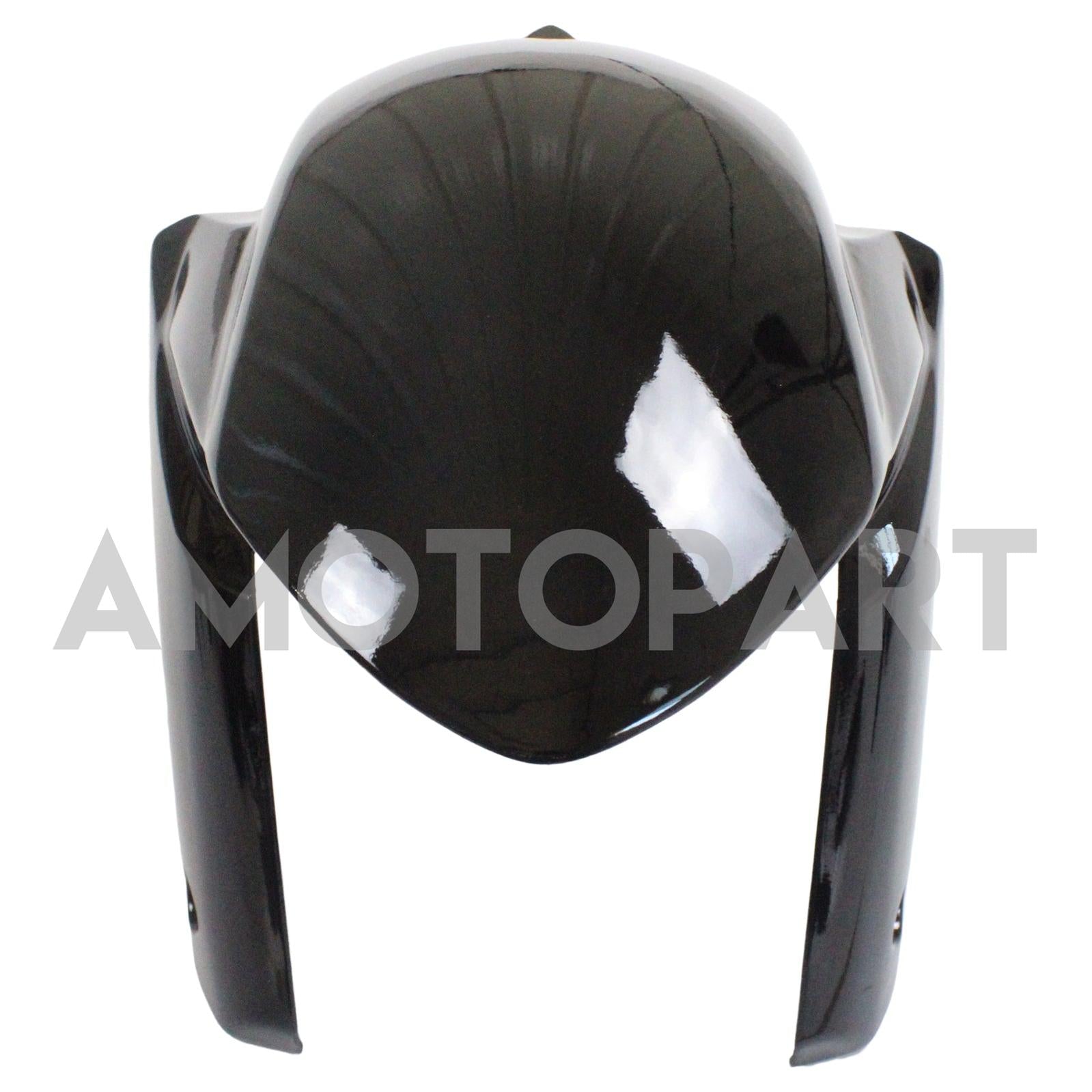 Amotopart Suzuki 2011-2025 GSXR 600/750 Schwarz mit weißem Logoverkaufskit