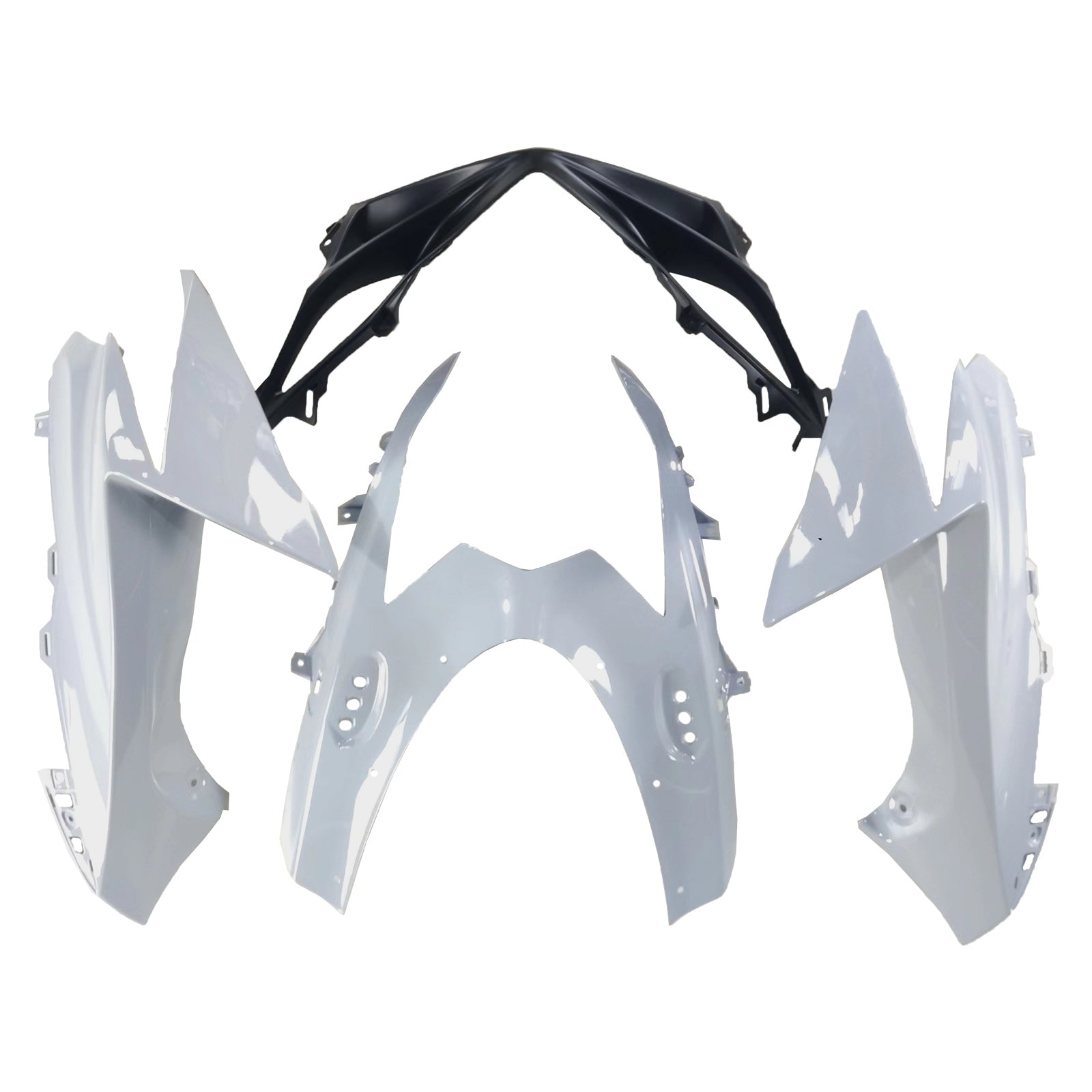 Amotopart Suzuki 2011-2025 GSXR 600/750 Kit de carénage gris