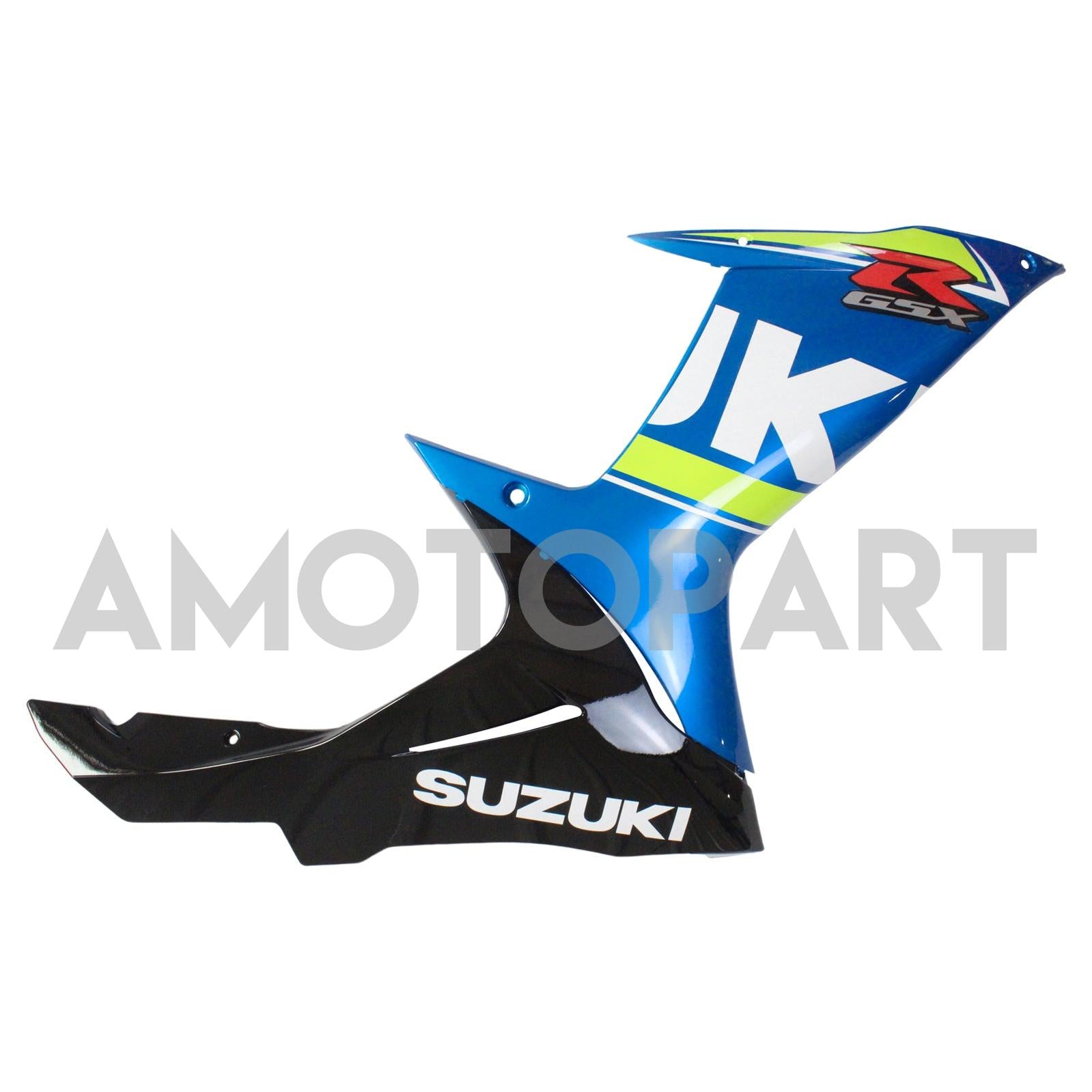 Amotopart Suzuki 2011-2025 GSXR 600/750 Blue With Black Fairing Kit