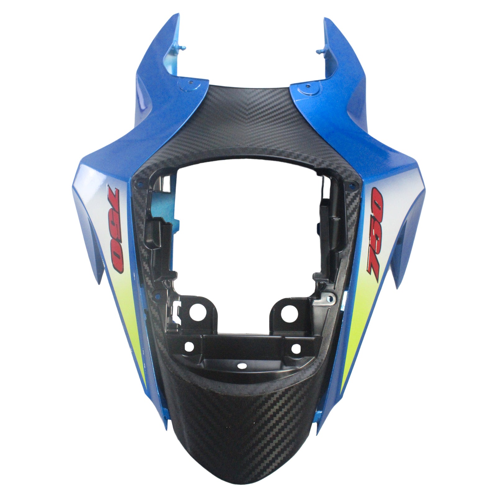 Amotopart Verkleidungssatz für Suzuki GSXR 600/750 2011–2024, Blau/Rot