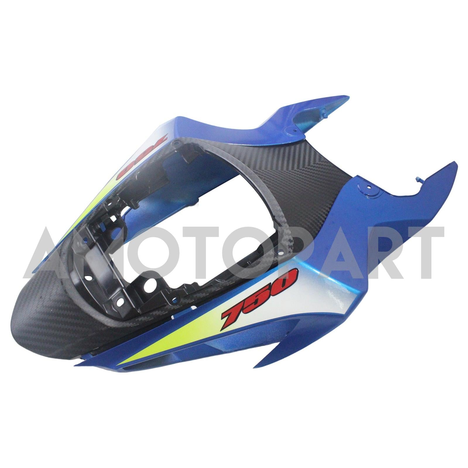 Amotopart Suzuki 2011-2025 GSXR 600/750 Blue Red Fairing Kit