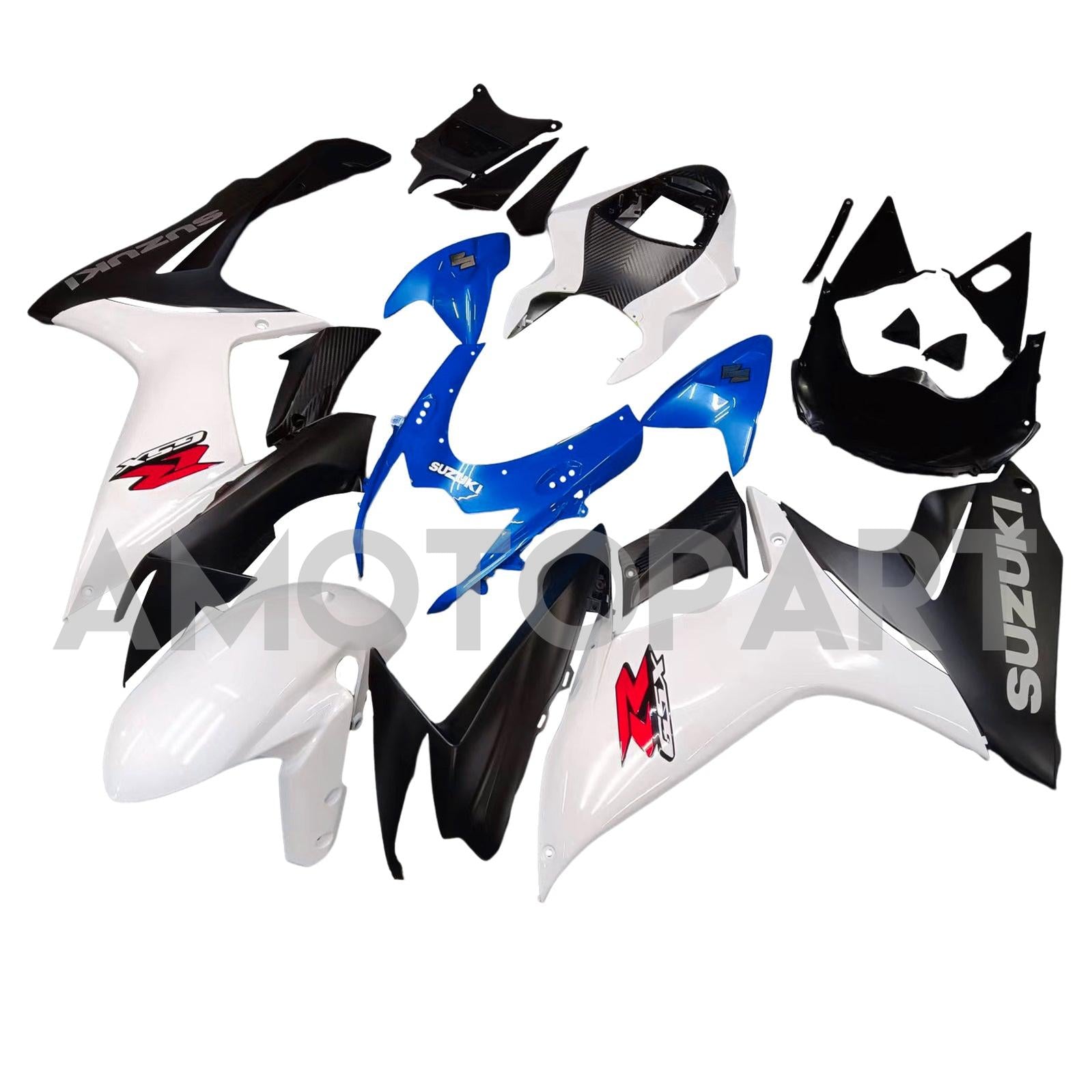 AMOTOPT SUZUKI 2011-2025 GSXR 600/750 KIT BLANCO AZUL