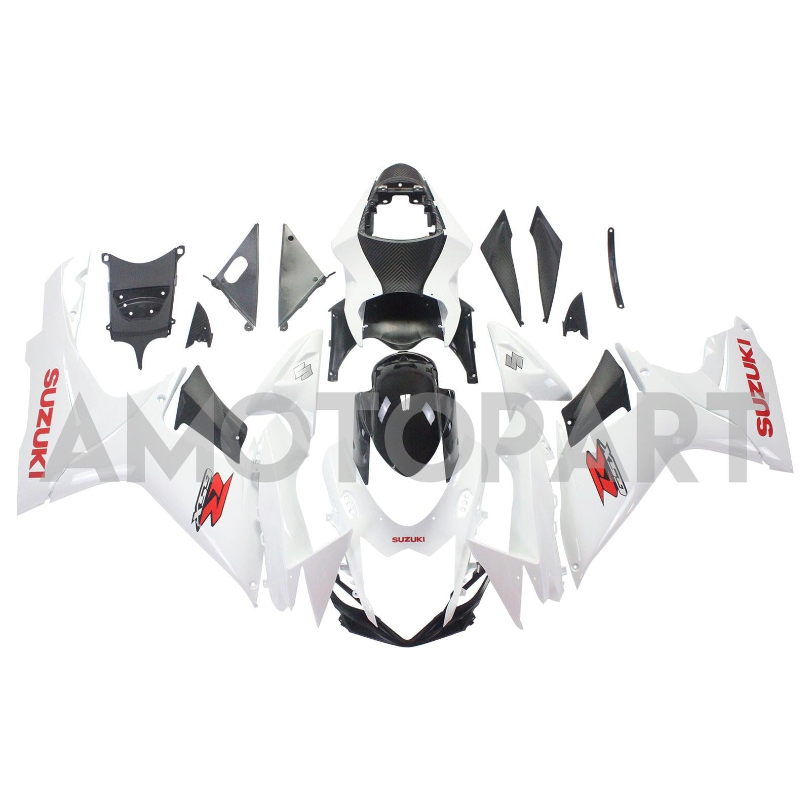 Amotopart 2011-2025 Suzuki GSXR 600/750 Fairing Kit Collection Two