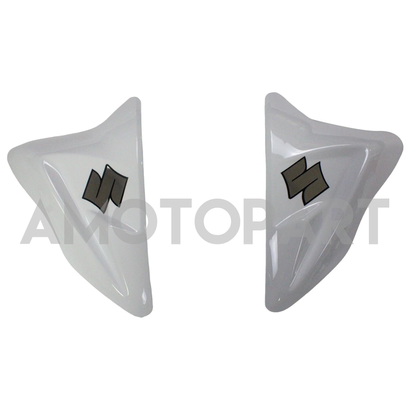 Amotopart Suzuki 2011-2025 GSXR 600/750 Weiß mit rotem Logoverkaufskit