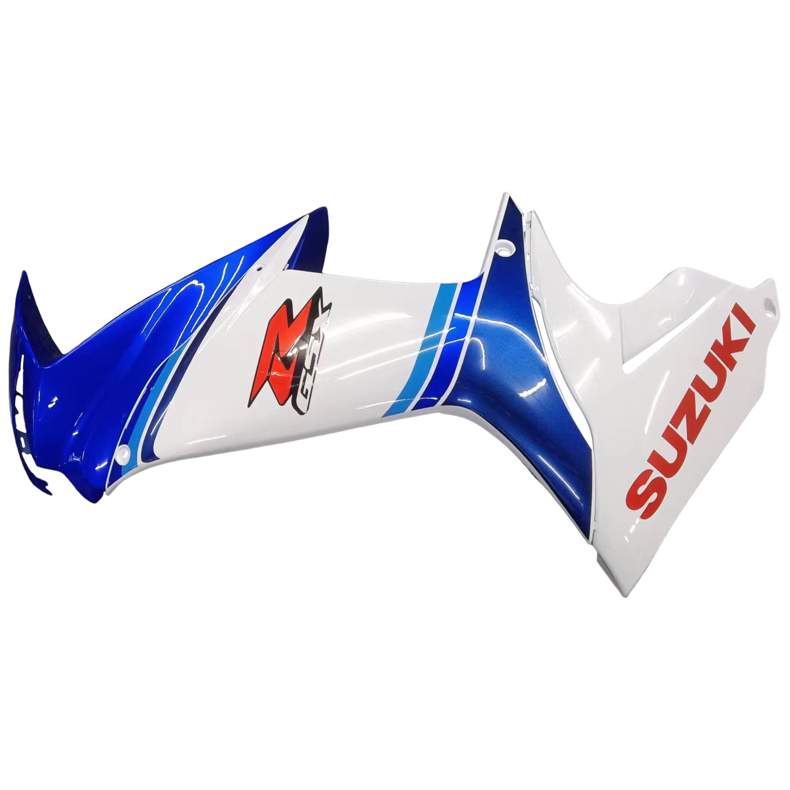 Amotopart Kit carena Suzuki GSXR 600/750 Blu Bianco Rosso 2011-2024