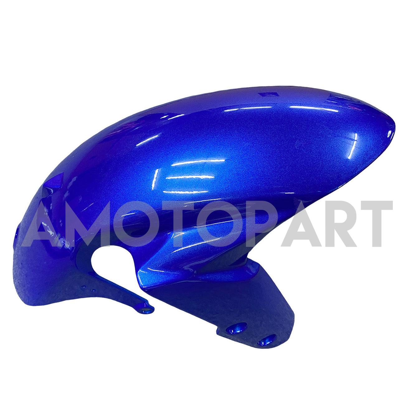 Amotopart 2011-2025 GSXR 600/750 Suzuki Blue with Yellow Accent Fairing Kit