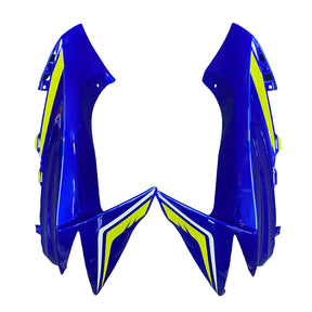 Amotopart 2011-2024 GSXR 600/750 Suzuki Blue with Yellow Accent Fairing Kit