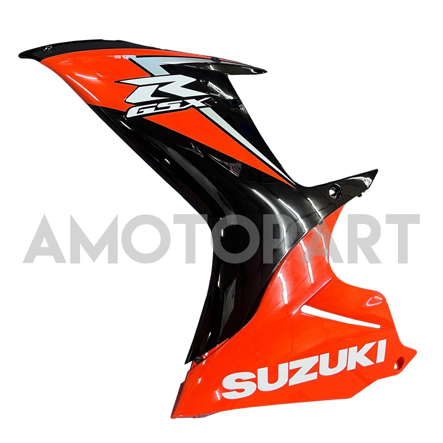 Amotopart 2011-2025 GSXR 600/750 Suzuki Schwarz&Rotes Captain America Verkleidungsset
