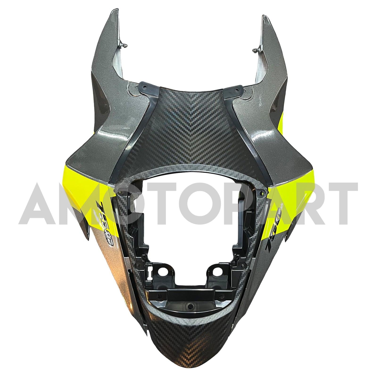 Amotopart 2011-2025 GSXR 600/750 Suzuki Gloss Grey&Yellow Fairing Kit