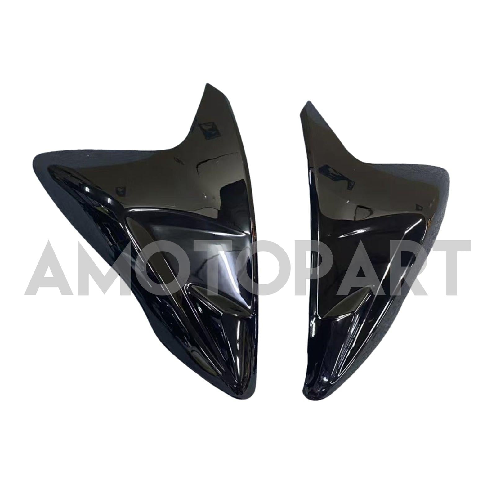 Amotopart 2011-2025 GSXR 600/750 Suzuki Black with Red Accents Fairing Kit