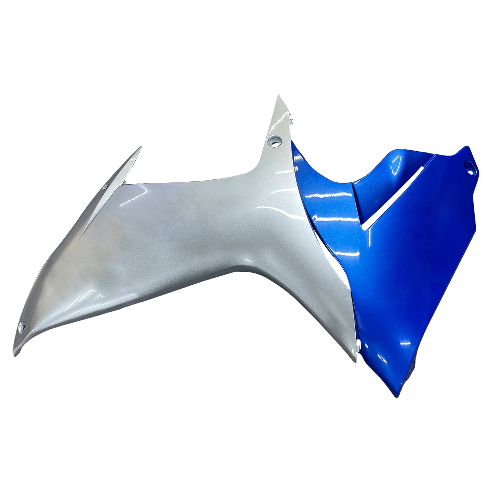 Amotopart 2011-2024 GSXR 600/750 Suzuki Kit carena blu e argento