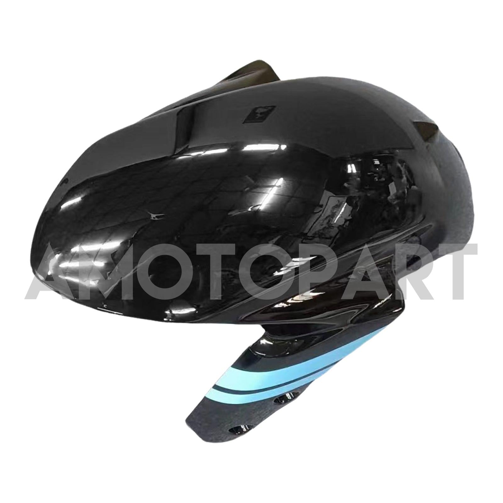 Amotopart 2011-2025 GSXR 600/750 Suzuki Gloss Blue&Black Style1 Fairing Kit