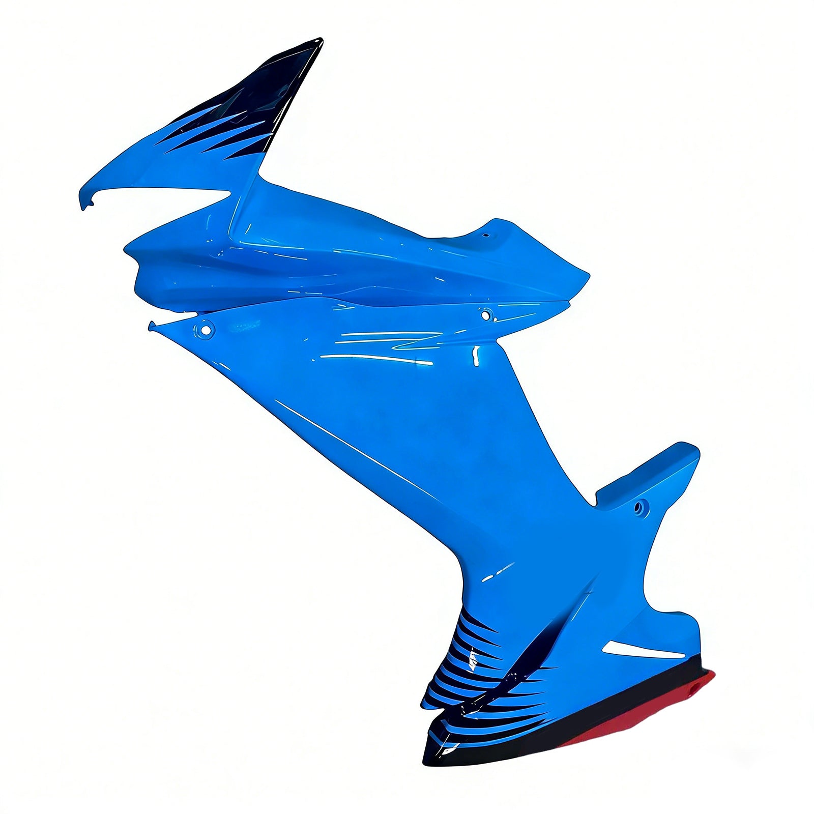 AMOTOPT 2011-2025 K11 GSXR 600/750 Suzuki Blue com Kit de carenagem de detalhes amarelos