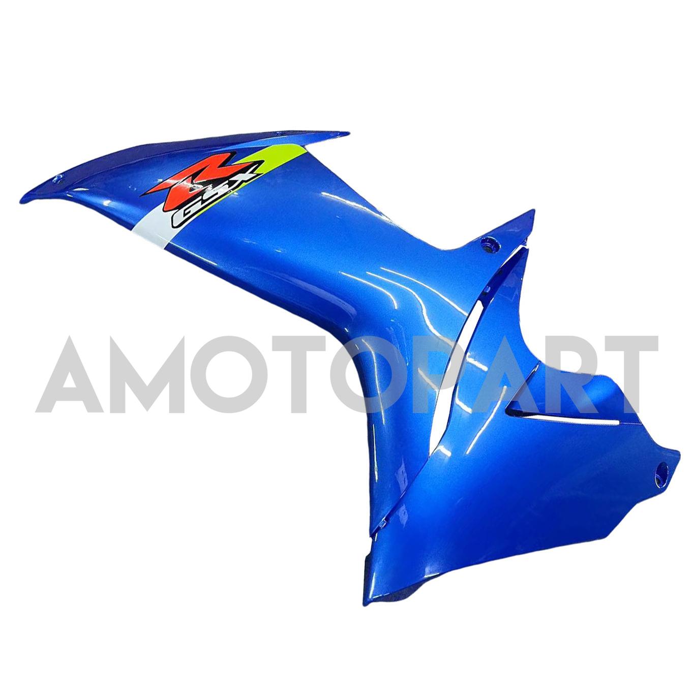 Amotopart 2011-2025 K11 GSXR 600/750 Suzuki Blue mit Neon Yellow Accentverkaufskit