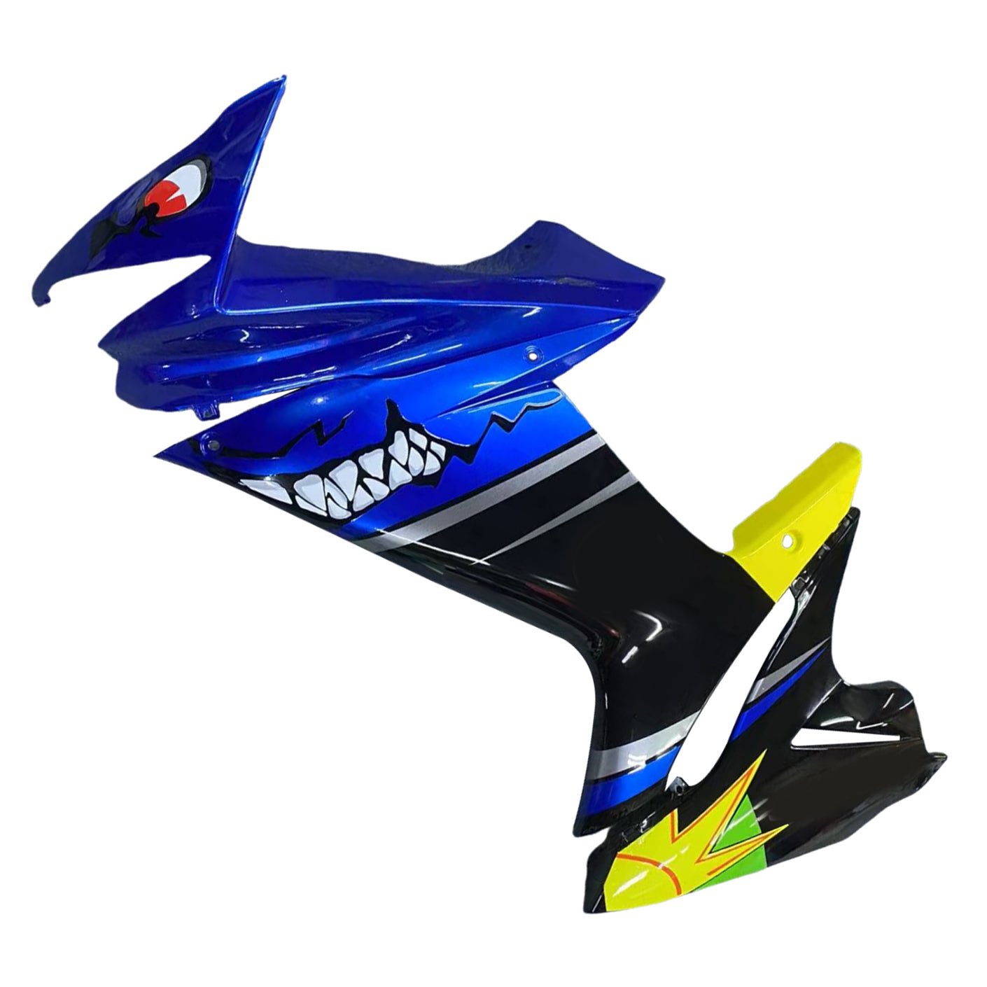 Amotopart 2011-2025 K11 GSXR 600/750 Suzuki Blue&Yellow Monster  Fairing Kit