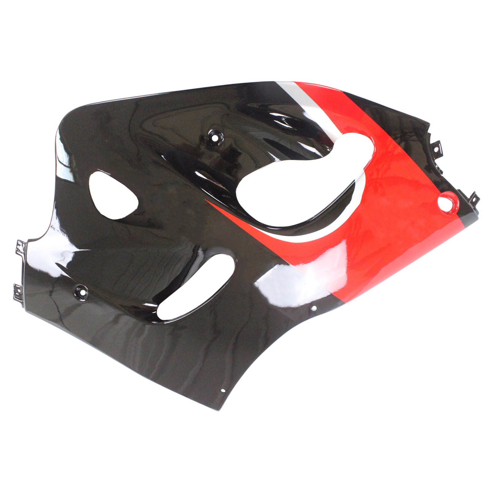 Amotopart Suzuki 1996-2000 GSXR 600/750 Black Red Fairing Kit