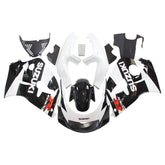 Amotopart Suzuki 1996-2000 GSXR 600/750 Black White Fairing Kit