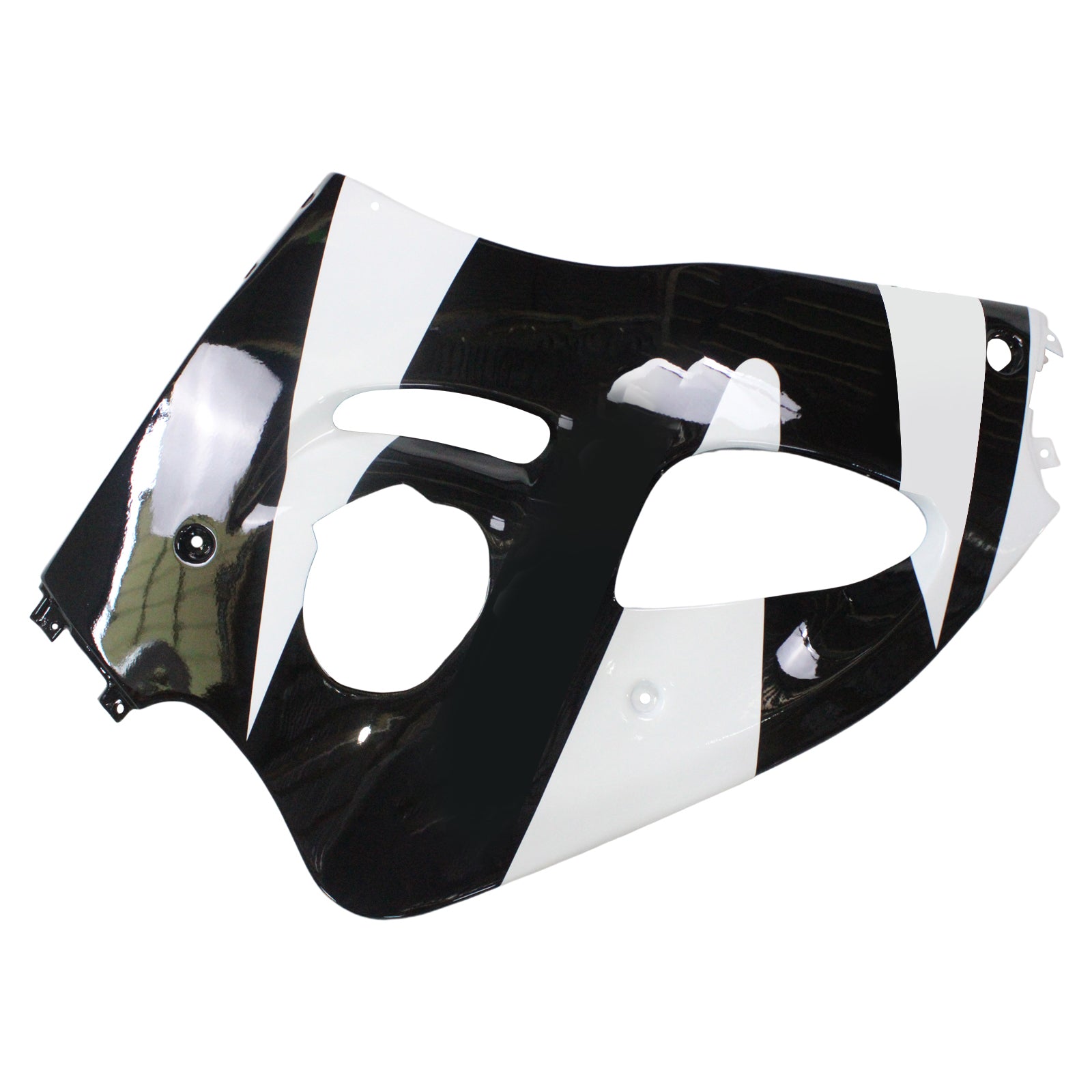 Amotopart Suzuki 1996-2000 GSXR 600/750 Black White Fairing Kit