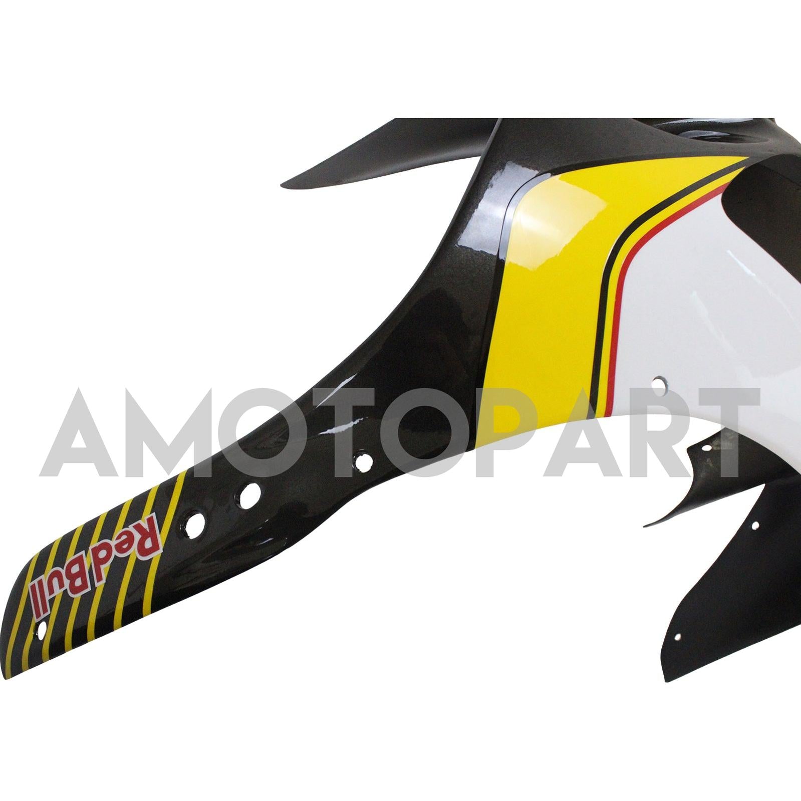 Amotopart Suzuki 1996-2000 GSXR600 & 1996-1999 GSXR750 Black White Fairing Kit
