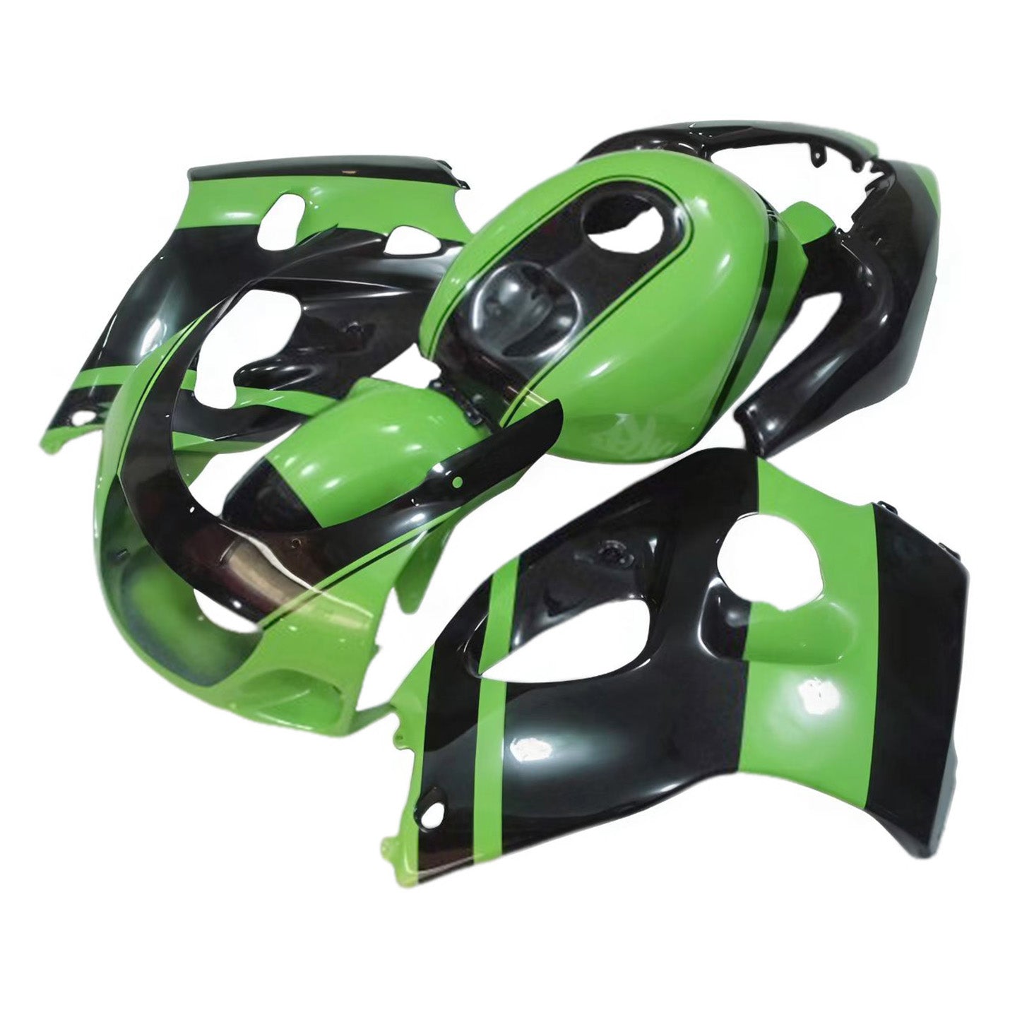 AMOTOPART SUZUKI GSXR600 1996-2000 GSXR750 1996-1999 KIT DE FAILING GREEN & BLACK