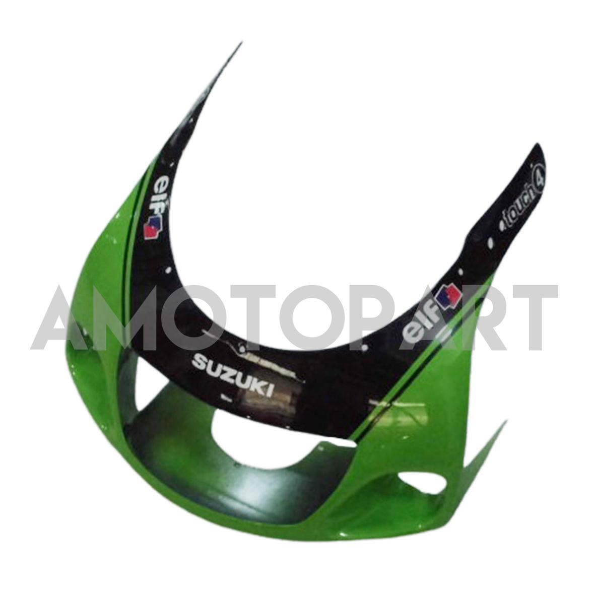 Amotopart Suzuki GSXR600 1996-2000 GSXR750 1996-1999 Grün&Schwarzes Verkleidungskit
