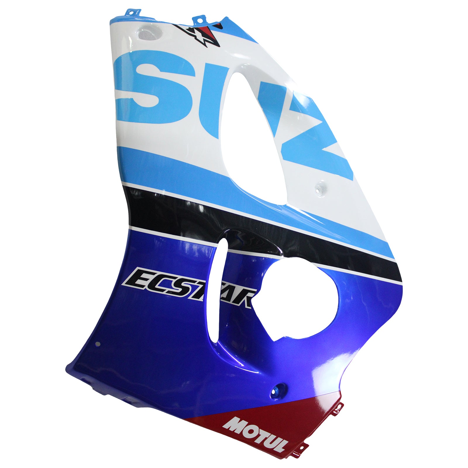 Amotopart Suzuki GSXR600 1996-2000 GSXR750 1996-1999 Blue&White Style6 Fairing Kit