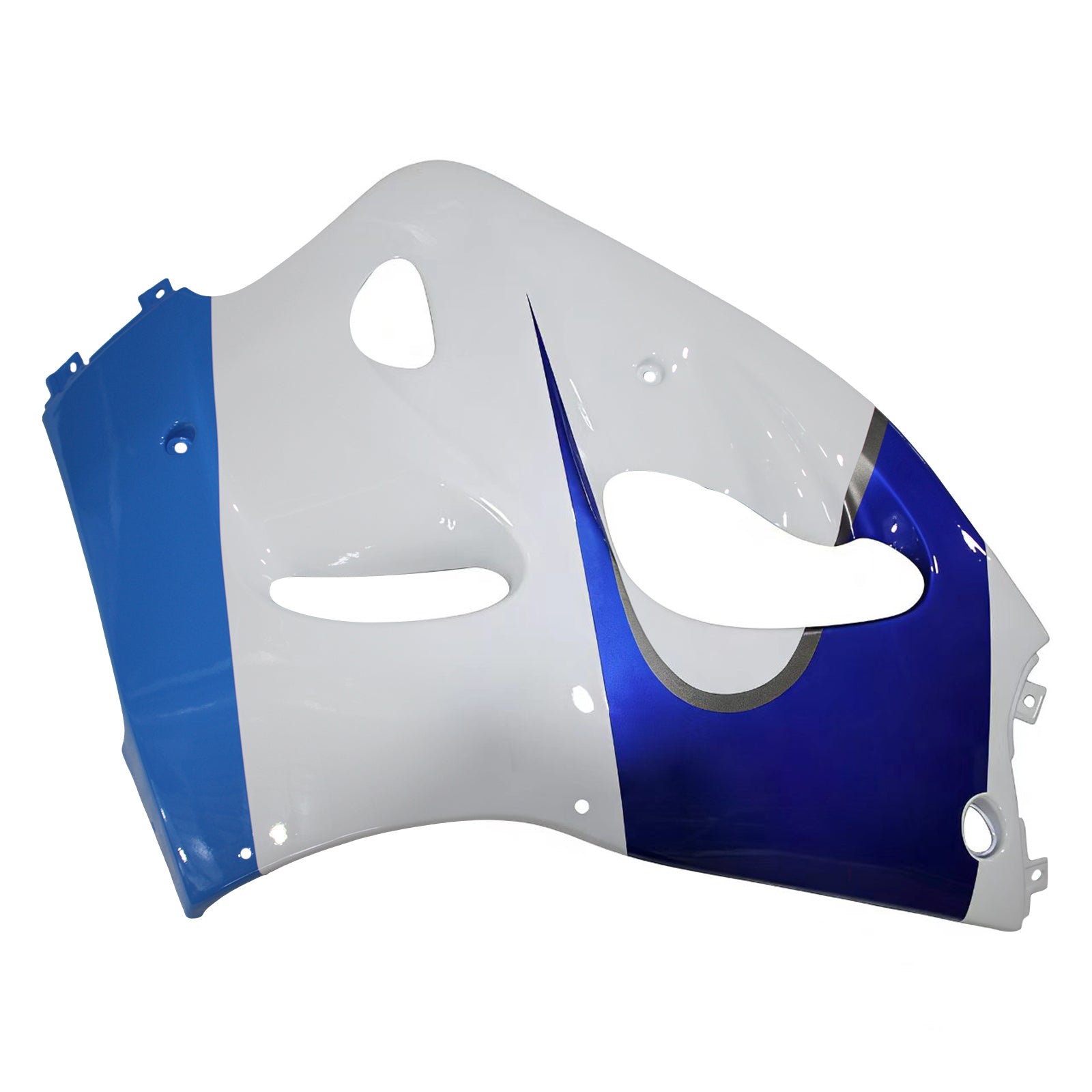 Amotopart Suzuki GSXR600 1996-2000 GSXR750 1996-1999 Blue&White Style4 Fairing Kit