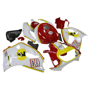 Amotopart Suzuki GSXR600 1996-2000 GSXR750 1996-1999 Kit carena rosso e giallo