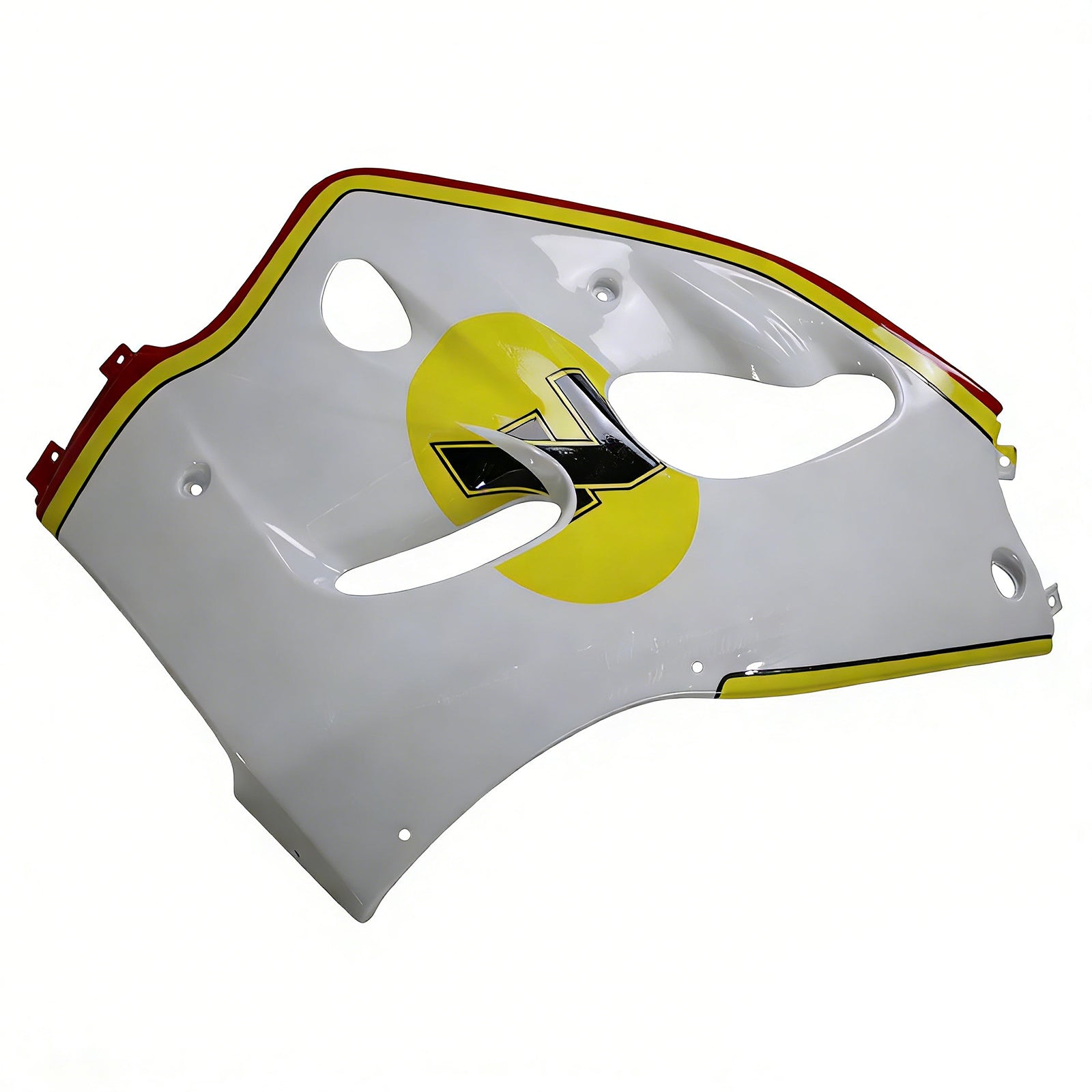 Amotopart Suzuki GSXR600 1996-2000 GSXR750 1996-1999 Red&Yellow Fairing Kit