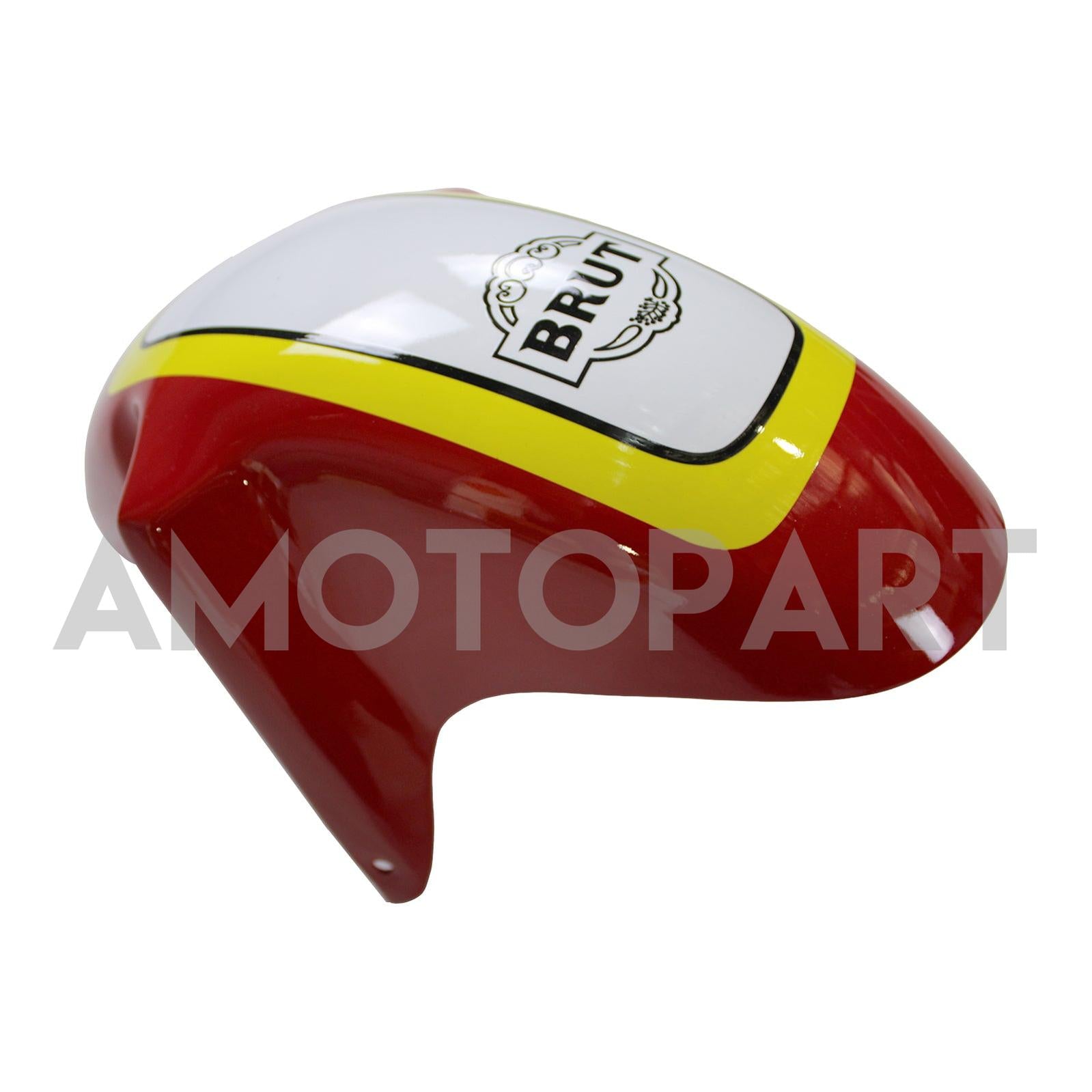 Amotopart Suzuki GSXR600 1996-2000 GSXR750 1996-1999 Red&Yellow Fairing Kit