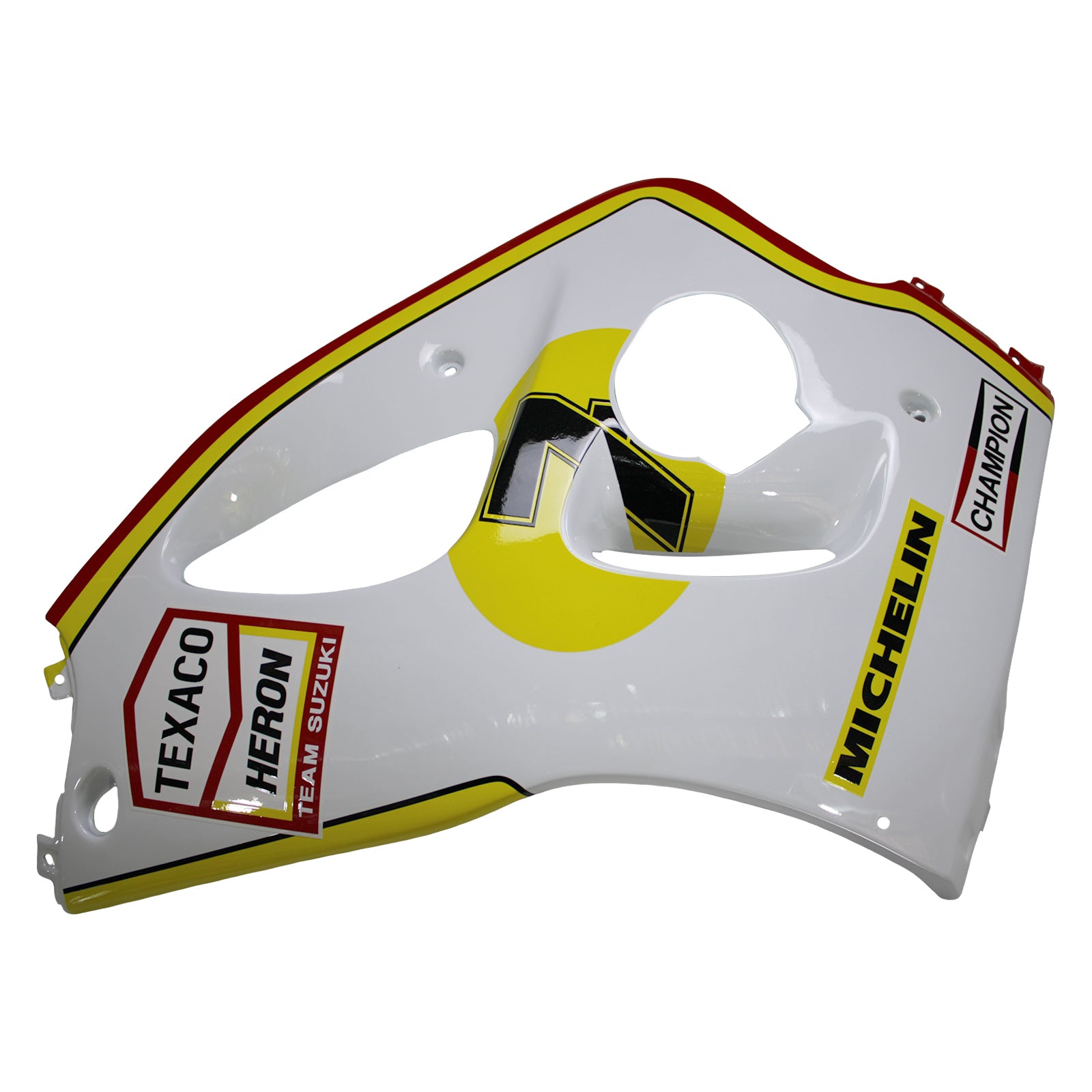 Amotopart Suzuki GSXR600 1996-2000 GSXR750 1996-1999 Red&Yellow Fairing Kit