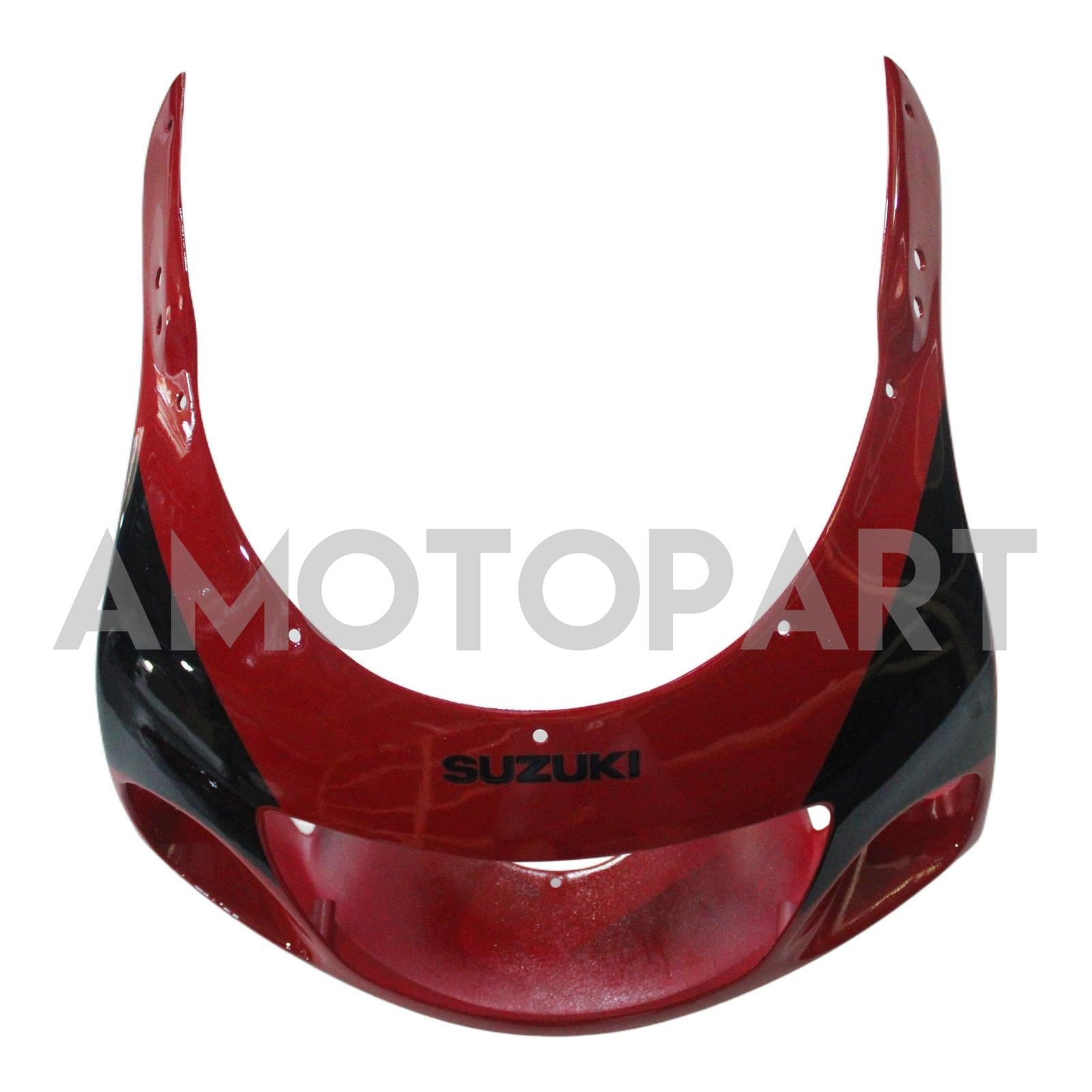 Amotopart Suzuki GSXR600 1996-2000 GSXR750 1996-1999 Red&Black Style1 Fairing Kit