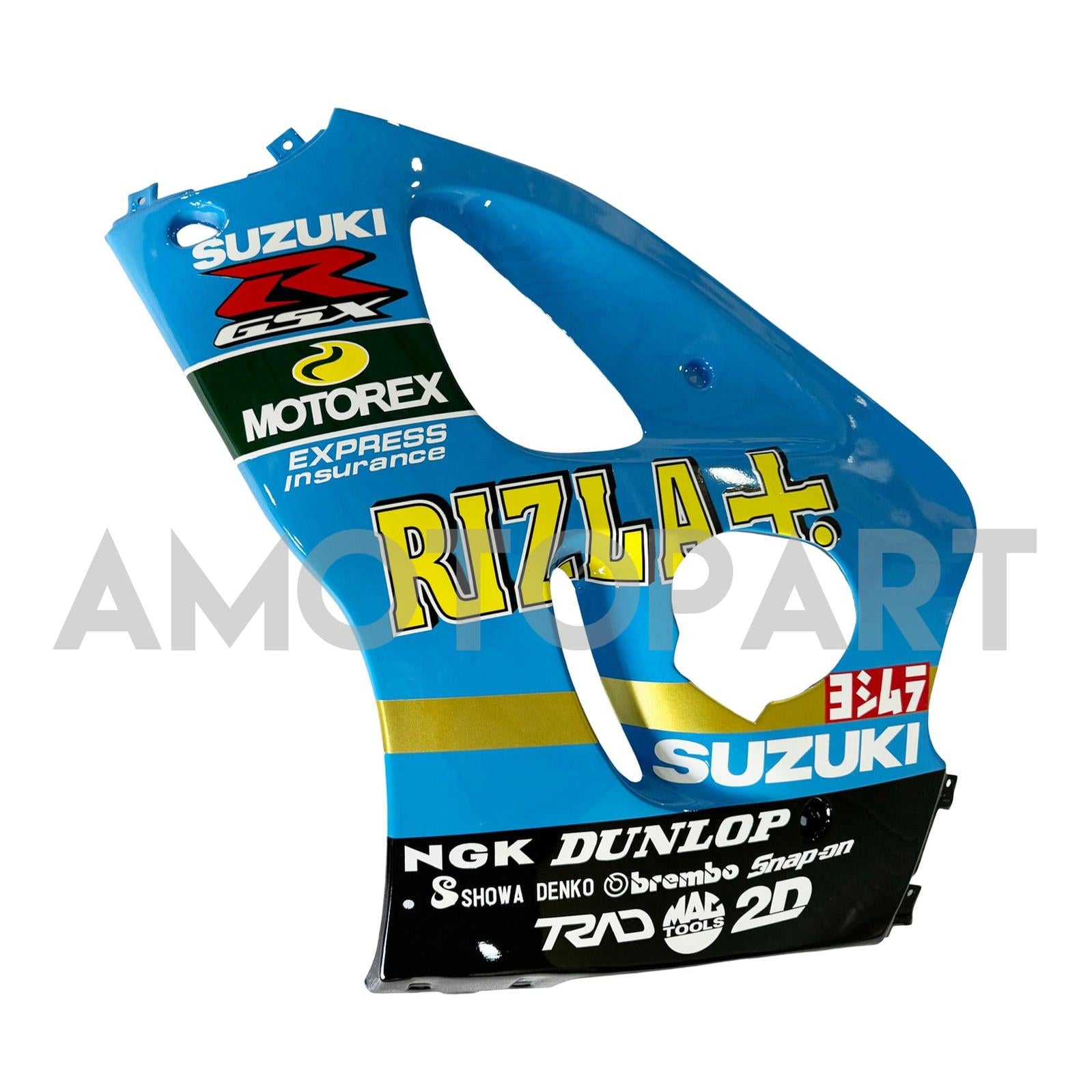 Amotopart Suzuki GSXR600 1996-2000 GSXR750 1996-1999 Blue s logem kapucí