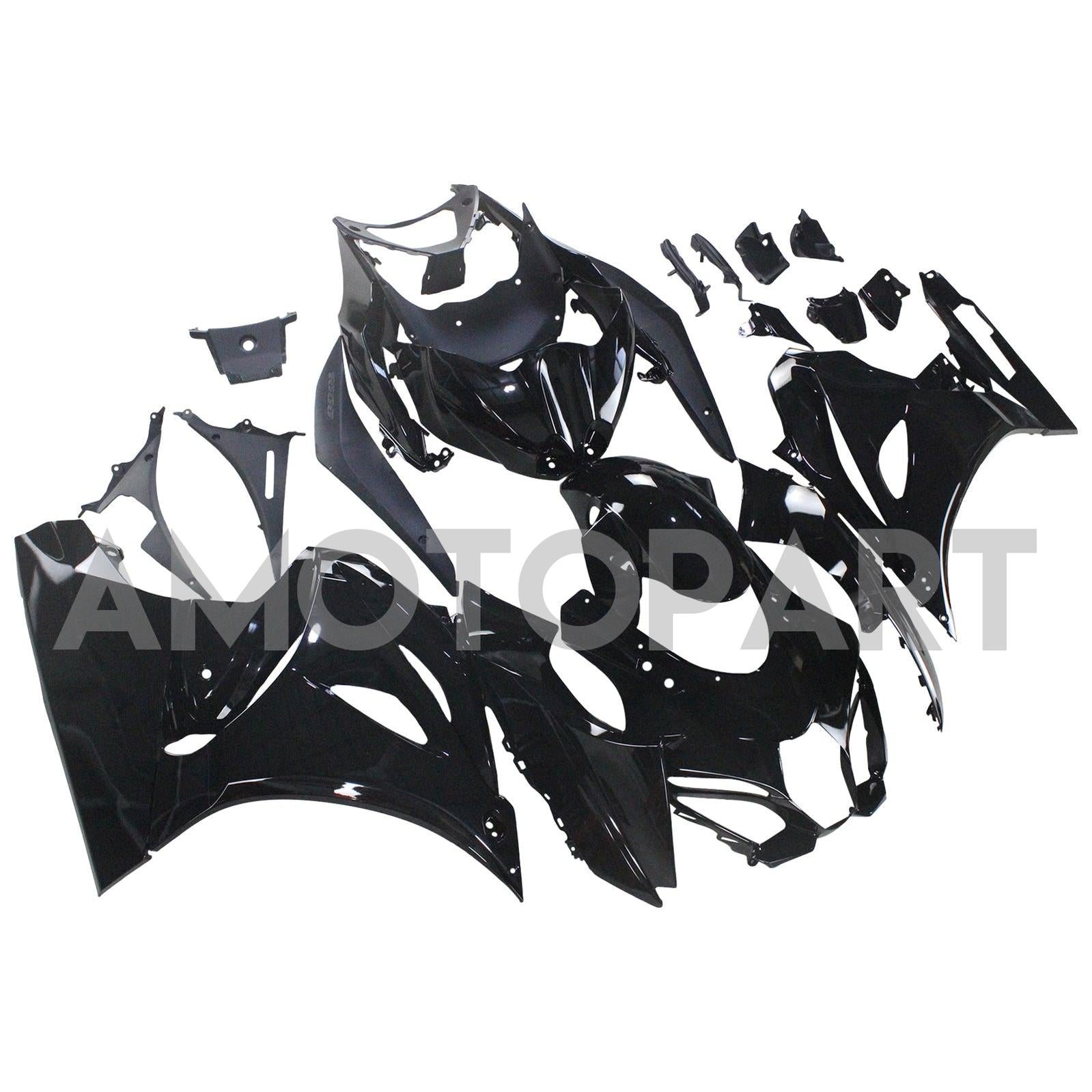 Amotopart Suzuki GSXR1000 2017-2024 K17 blank svart fairing kit