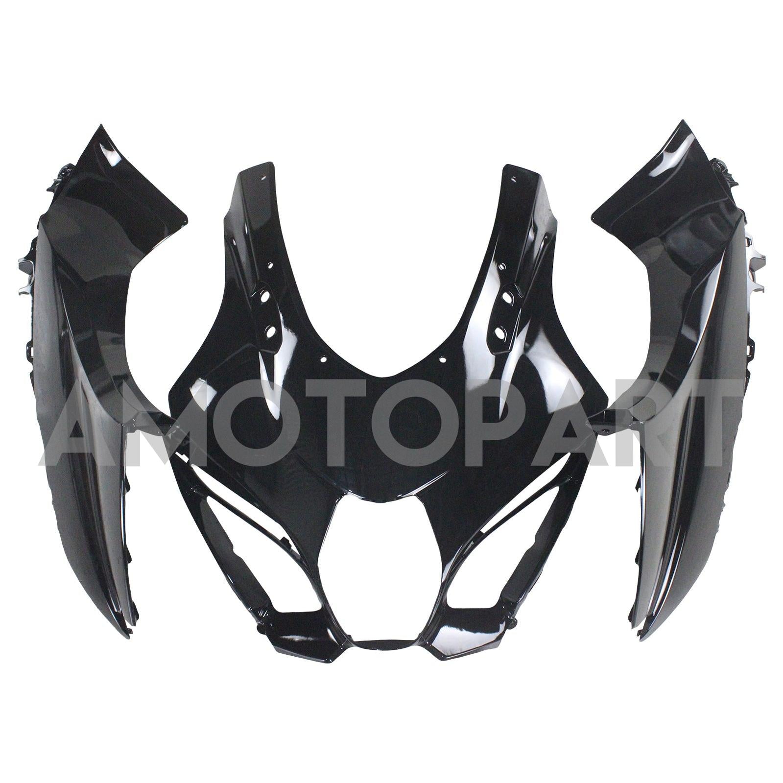 Amotopart Suzuki GSXR1000 2017-2024 K17 Glossy Black Fairing Kit