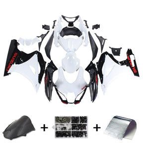 Amotopart Suzuki GSXR1000 2017-2024 K17 White Black  Fairing Kit