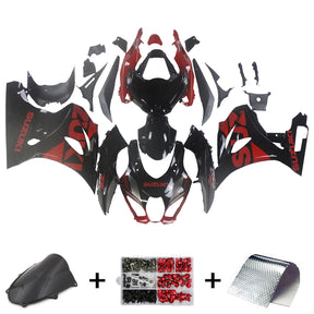 Amotopart Suzuki GSXR1000 2017-2024 K17 Black&Red Fairing Kit