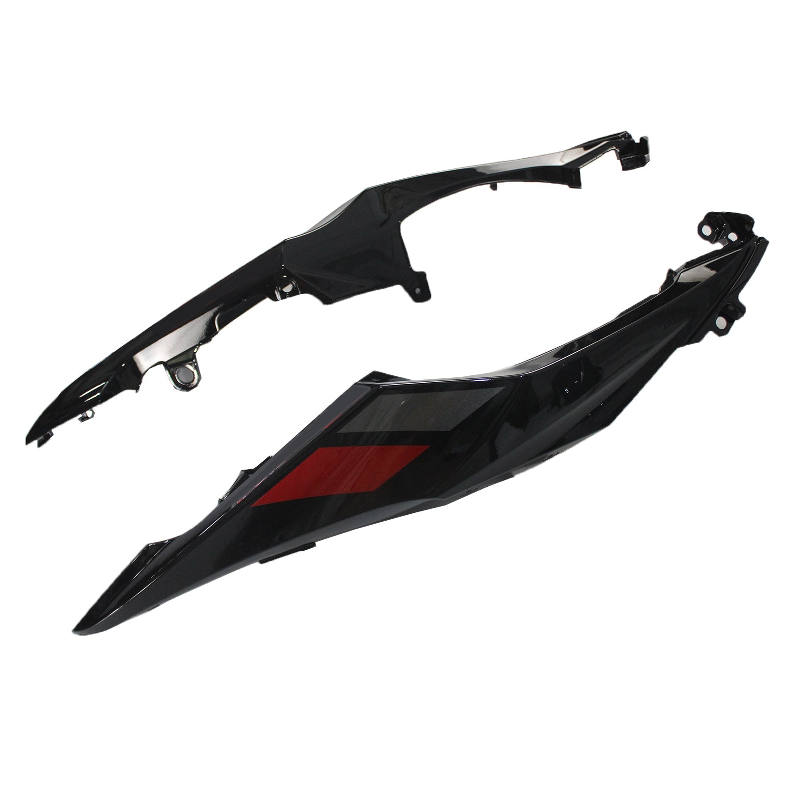 Amotopart Suzuki GSXR1000 2017-2025 K17 Glänzend Rot&BlackFairing Kit