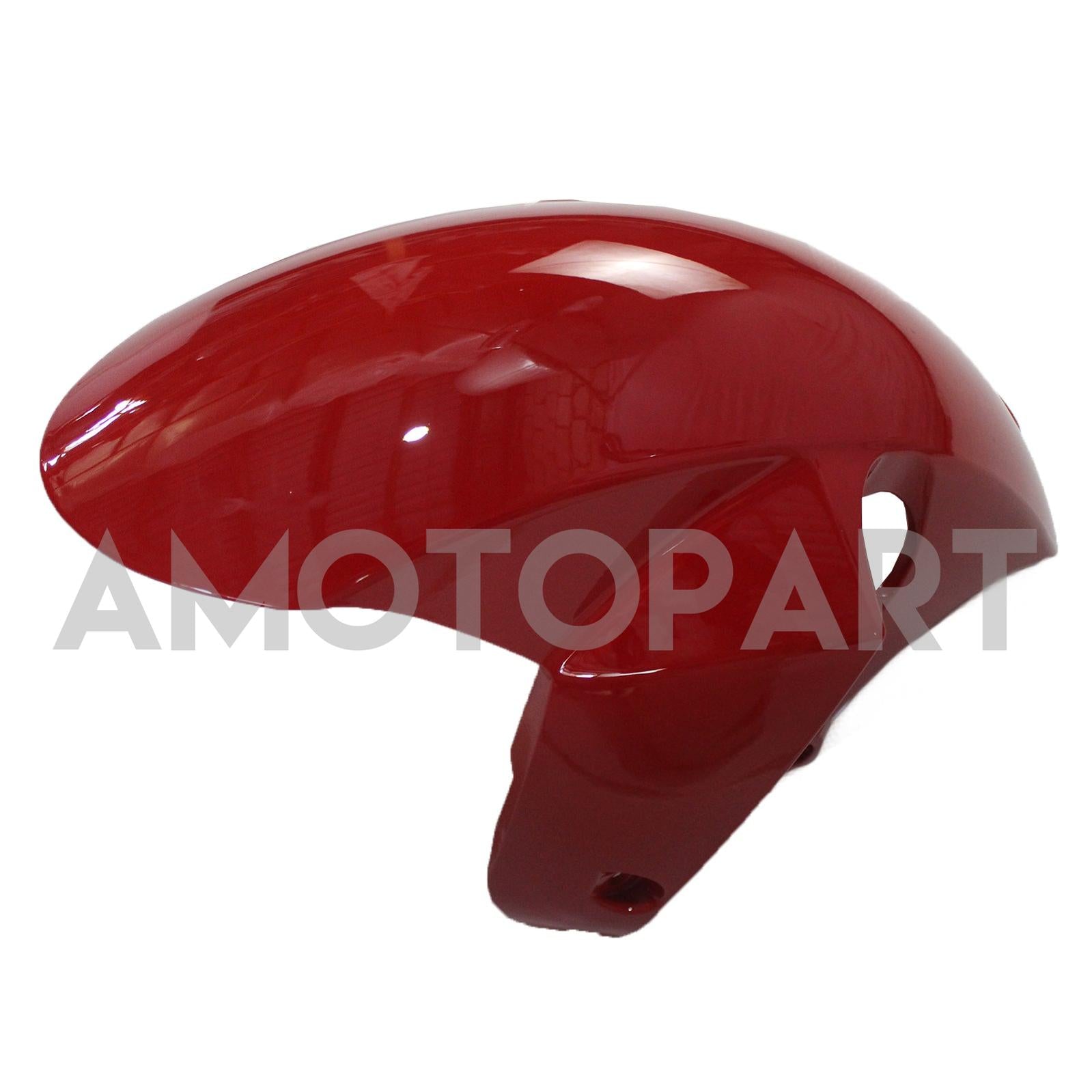 Amotopart Suzuki GSXR1000 2017-2025 K17 glänzend rot&Schwarzes Verkleidungskit