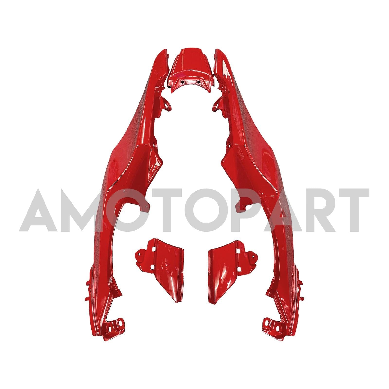 Amotopart Suzuki GSXR1000 2017-2025 K17 Glossy Red Fairing Kit