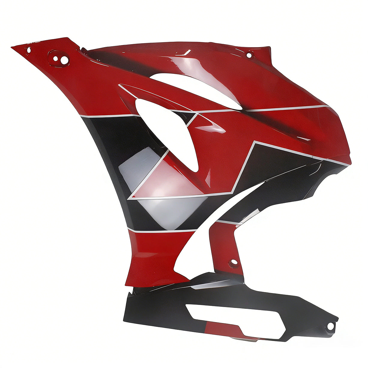Amotopart 2017-2025 K17 GSXR1000 Suzuki Black&Red Style1 Fairing Kit
