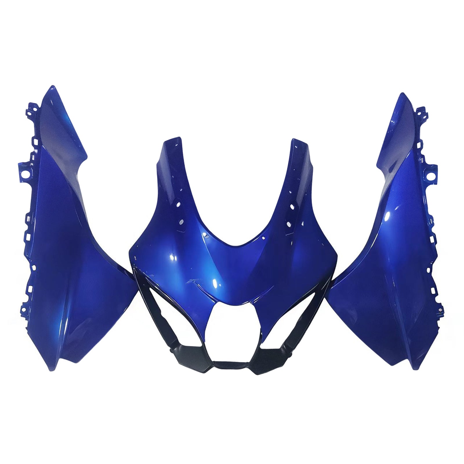 Amotopart 2017-2025 K17 GSXR1000 Suzuki Silver&Blue Fairing Kit
